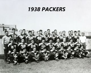 1938 Green Bay Packers 8x10 Team Photo Football Picture Nfl