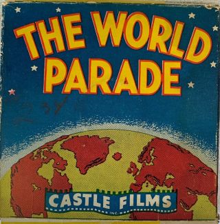 Vintage,  Castle Films,  The World Parade,  Florida Holiday Movie,  16mm