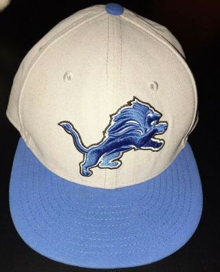 Era 59fifty Detroit Lions Grey/blue 7 1/8 Fitted Hat