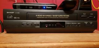 Sharp Vhs Player/recorder (vc - H960) No Remote