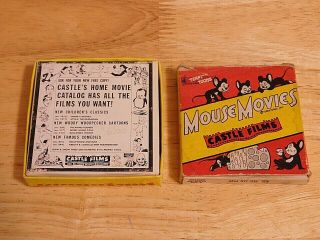Vtg Castle Films WOODY WOODPECKER & MOUSE MOVIES 8MM Film 2