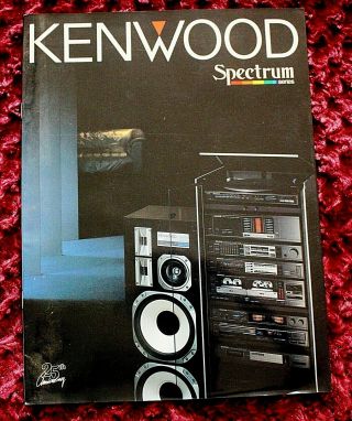 Kenwood Spectrum Series 25th Anniversary Brochure,  95b - 35b,  Features/specs,  Excn