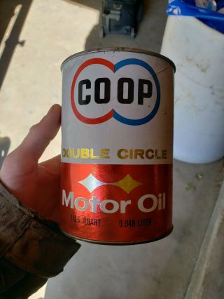 Vintage Co Op 1 Quart Oil Can Composite