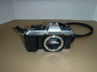 Vintage Konica Ft - 1 Motor 35mm Camera For Repair Or