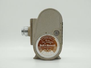 Bell & Howell 134 8mm Film Movie Camera W/ B&h.  5 In F2.  5 Lens Circa 1930 