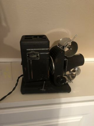 Vintage Sve Tri - Purpose Projector Model Aaa In Case Society For Visual Education