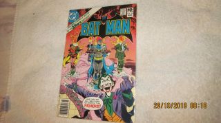 Vintage Dc Comics Batman 321 March 1979 The Jokers Birthday Vf/nm 9.  0