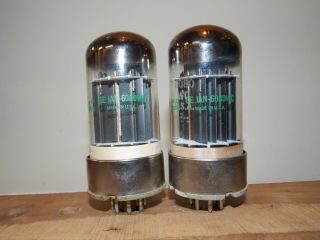 General Electric Jan 6080 Vacuum Tubes And Guaranteed Identical Codes