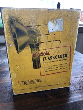 Vintage Kodak Flasholder Flash Holder W/ Standard Bracket.