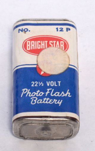Bright Star 22.  5v Photographic 12p Vintage Photo Flash Battery Usa