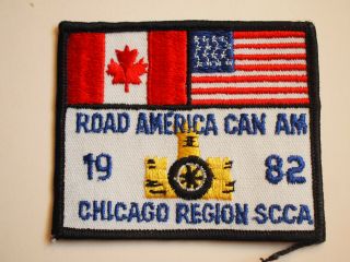 1982 Road America Can Am Racing Patch Chicago Region