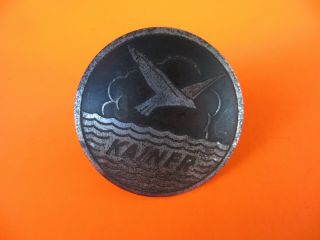Vintage Kainer Emblem/badge For Steering Wheel ? Center Cap Bird Logo 1539