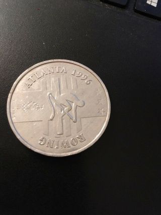 1996 Atlanta Olympics Rowing Team Usa General Mills Token Coin