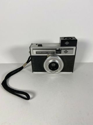 Agfa Isoflash Rapid Camera Made In Germany With Strap