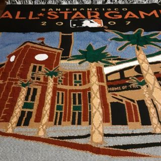 2007 San Francisco All Star Game Blanket 4x5 Foot