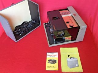 Vintage Kodak Cavalcade 500 Projector With Case And Remote Control