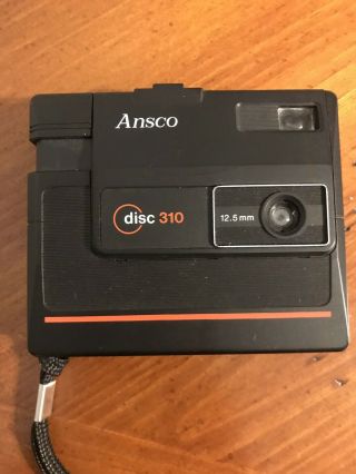 Vintage Ansco 310 Disc Camera 12.  5mm