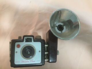 Vintage Kodak Brownie Holiday Flash Camera Made In Usa