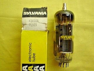Vintage Nos Sylvania 40kg6a Pl509 Vacuum Tube Tubes Usa Tub18068