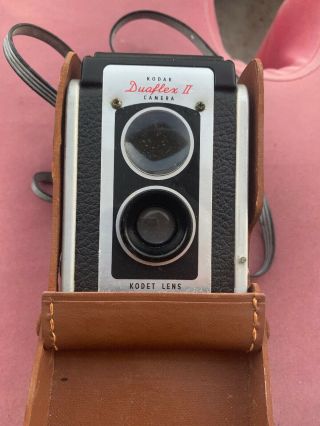 Kodak Duaflex Ii Camera With Case