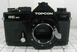 Topcon Re 300 Slr Body For Repair Or Parts