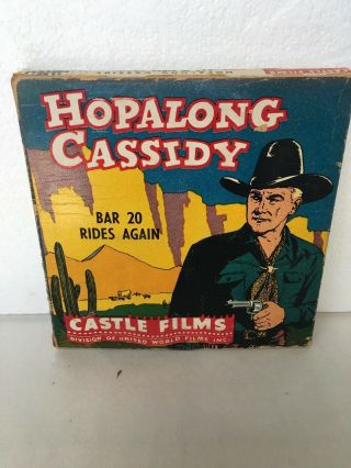 Hopalong Cassidy 16mm Film With Sound Set Of 4