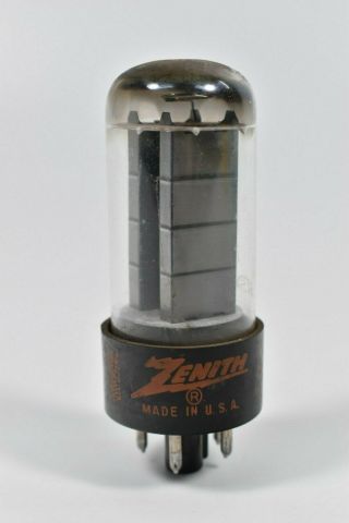 Vintage Zenith 5y3 Gt Vacuum Tube Old Stock