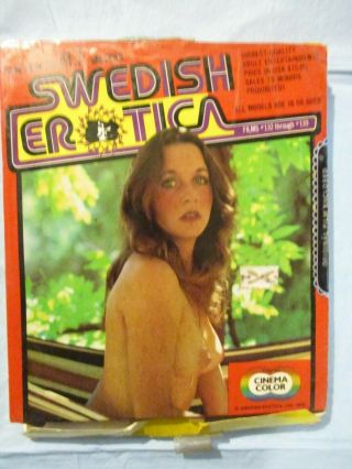 Vintage Swedish Erotica 8mm Adult Films No.  132 - 139,  Vinegar