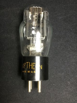 Raytheon 82 Coke Bottle Rectifier Vacuum Tube 4 Pin Radio / Amp G.  6956