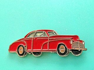 1942 - 1948 Chevrolet CHEVY - Hat pin,  lapel pin,  tie tac GIFT BOXED dg RED 2