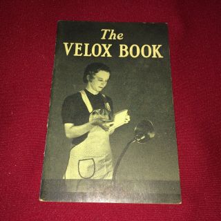 The Velox Book Eastman Kodak Film Developing Booklet Vtg Camera Ephemera 1930s