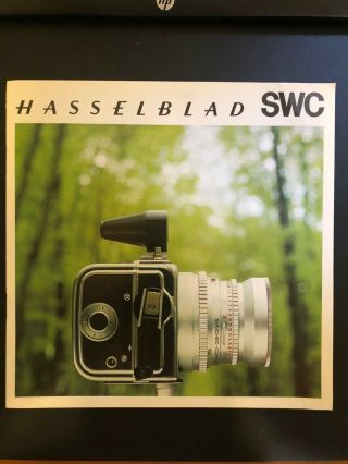 1968 Hasselblad Swc Camera Brochure - Hasselblad Swc