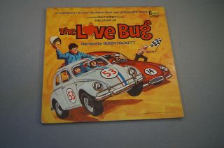 Vintage Walt Disney The Love Bug 33 1/3 Rpm Record Album