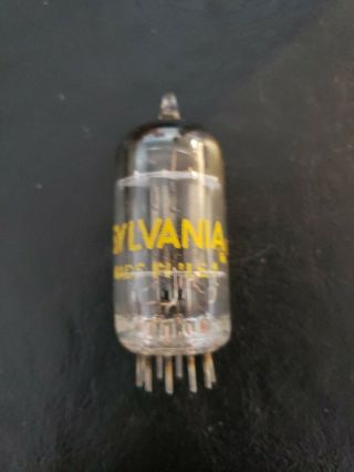 1 Sylvania 12ax7 Vacuum Tube D Getter Tests Strong