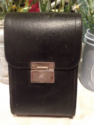 Vintage Leather Kodak Folding Pocket Camera Case