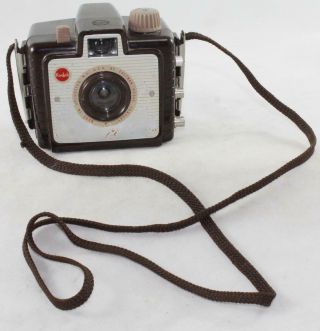Vintage - Eastman Kodak - Brownie Holiday Camera - 127 Film - W/strap - 1950 