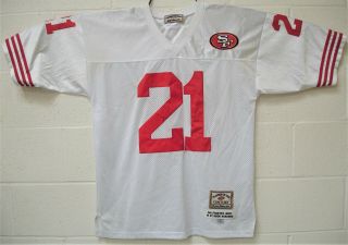Deion Sanders Sf 49ers Players Of The Century Ltd Ed 2004 Jersey Large 50 White