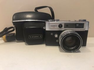 Vintage Yashica IC Lynx 5000E Rangefinder 4.  5 Cm f/1.  8 Lens Camera 2