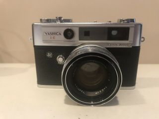 Vintage Yashica IC Lynx 5000E Rangefinder 4.  5 Cm f/1.  8 Lens Camera 3