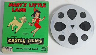 Vintage B/w Silent 8mm Film - U.  B.  Iwerks - Mary 