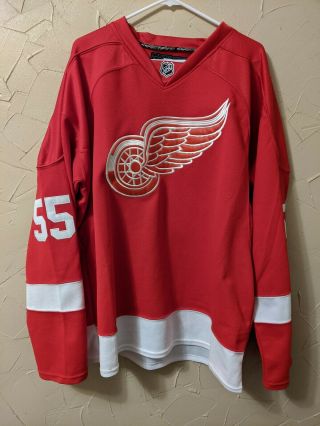 Authentic Reebok Ccm Detroit Red Wings Niklas Kronwall Sweater 56 Xxl 2xl Jersey