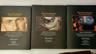 Ray Harryhausen Master Of The Majicks Set Of All 3 Books,  1 More Specl Fx