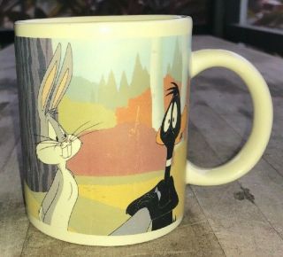 Warner Bros Vintage Bugs Bunny Daffy Duck Coffee Mug Cup