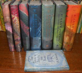 Rowling,  J.  K.  : Harry Potter: All 7 In Hb/dj (6 1st Printing 1st Ed),  Beedle