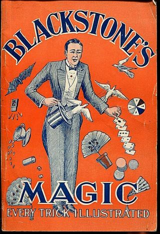 Vintage Blackstone`s Magic - Every Trick Illustrated Booklet - 1929