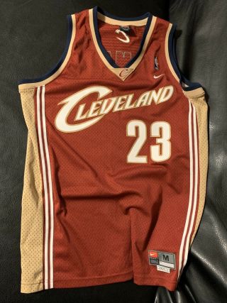 Nike Team Lebron James Cleveland Cavaliers Nba Jersey Mens Size M Length,  2