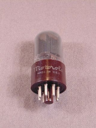 1 6sn7gt Motorola By Rca Gray Glass Hifi Amplifier Vacuum Tube Code 1 - 39