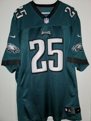 Philadelphia Eagles Lesean Mccoy 25 Jersey By Nike Size 3xl Stiched On Field