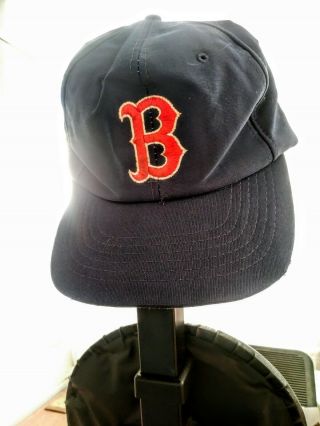 Boston Red Sox Blue Trucker Hat Snapback Vintage Retro 80/90’s Flat Brim Mlb M/l