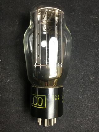 Delco (sylvania) 5x4g Coke Bottle Rectifier Vacuum Tube Strong I.  6798
